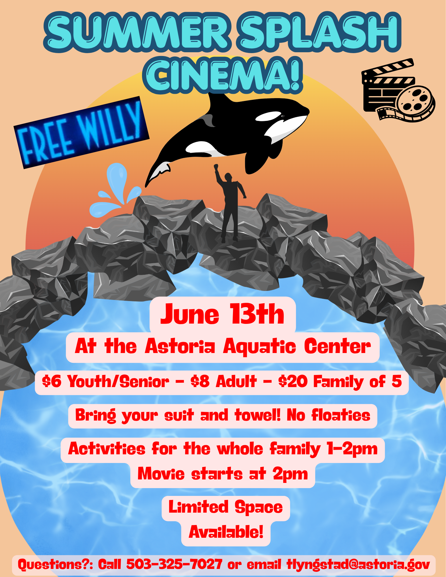 Movie in the Pool 